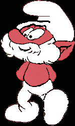Papa Smurf is the Staff Chief